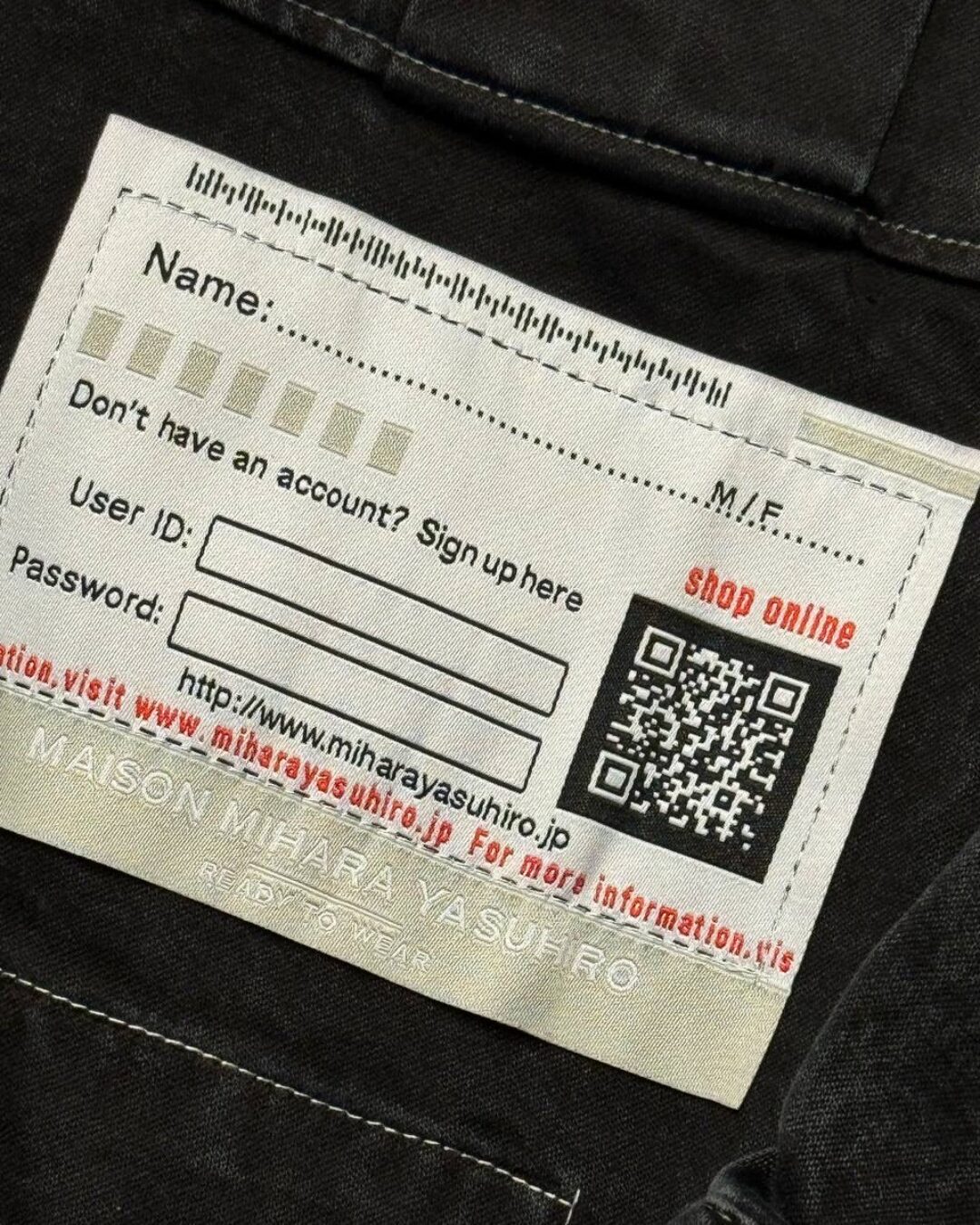 Джинсовка Maison Mihara — изображение 7