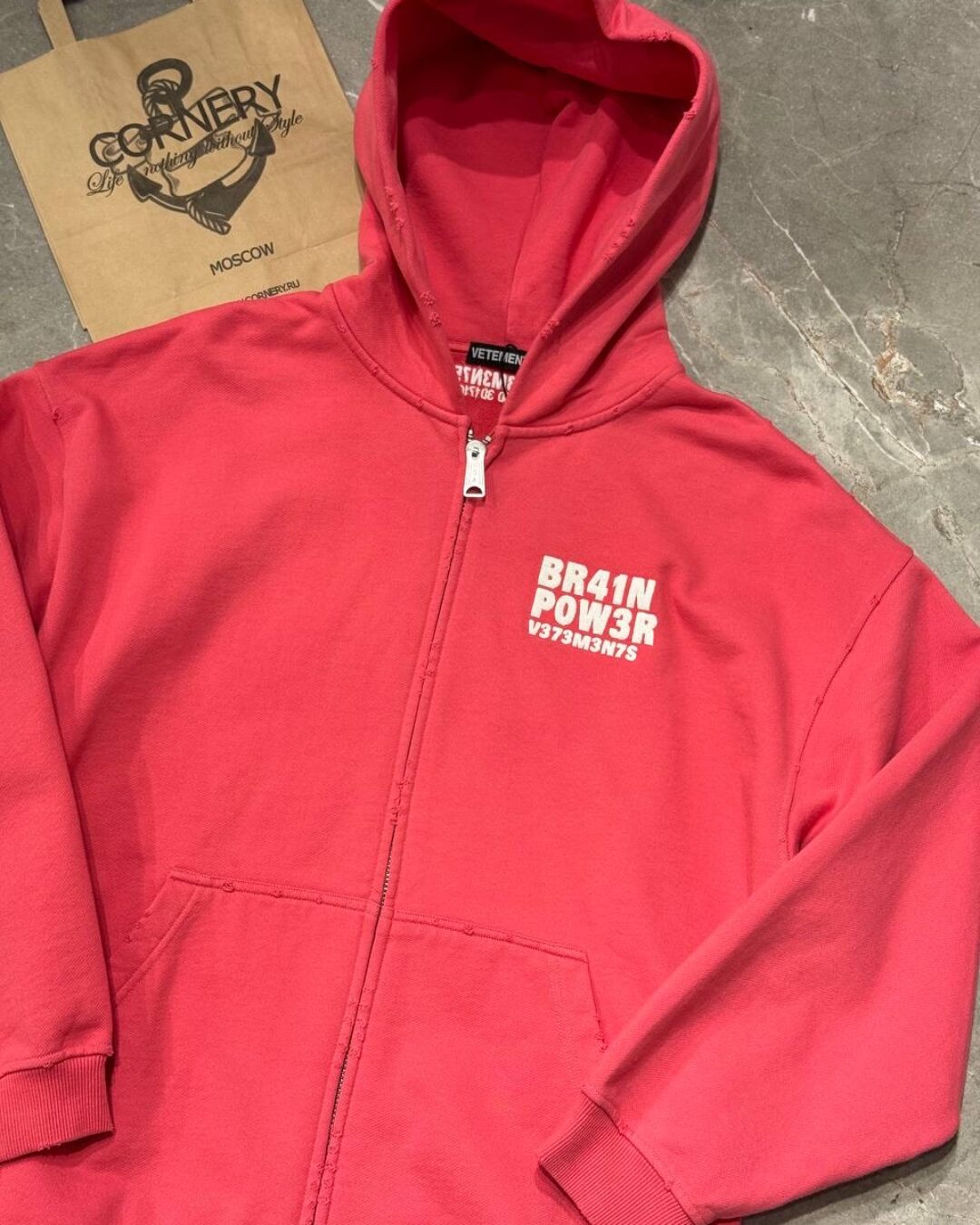 Zip-Худи Vetements — изображение 8