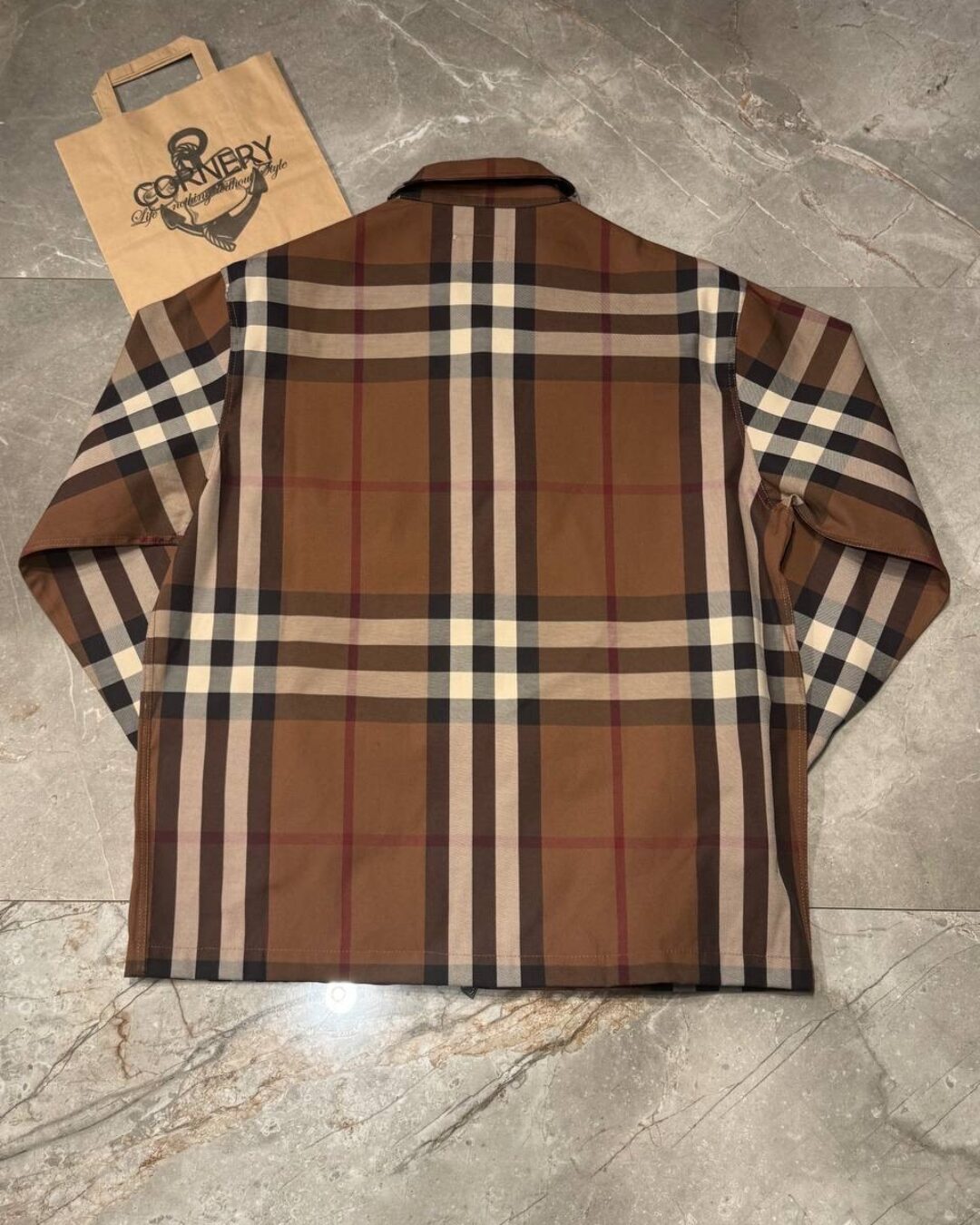 Рубашка на молнии Burberry — изображение 2