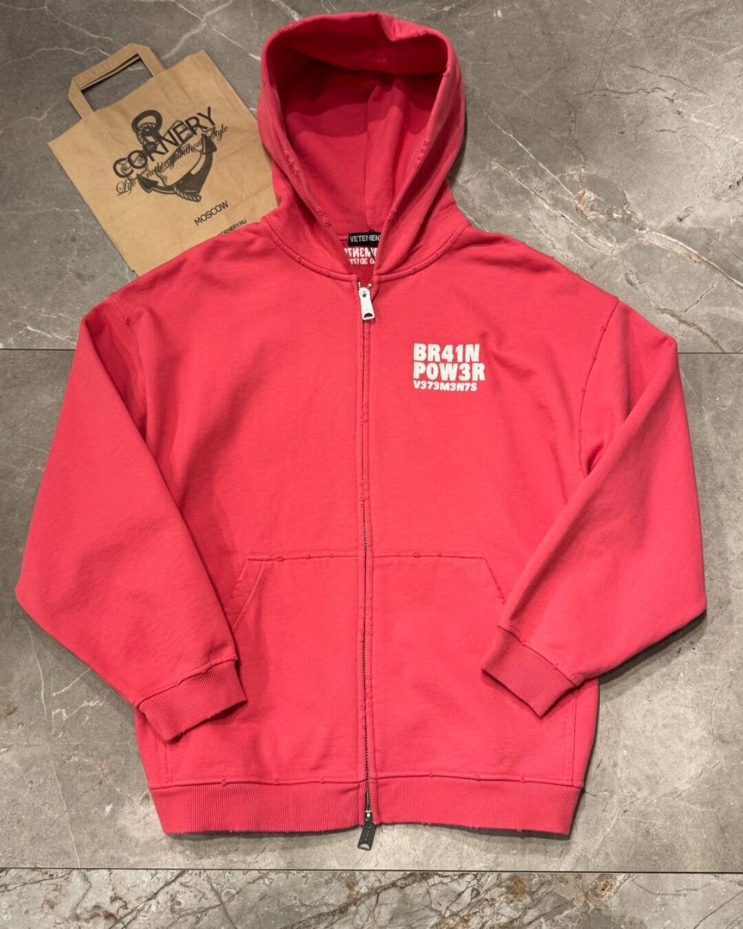 Zip-Худи Vetements — изображение 2