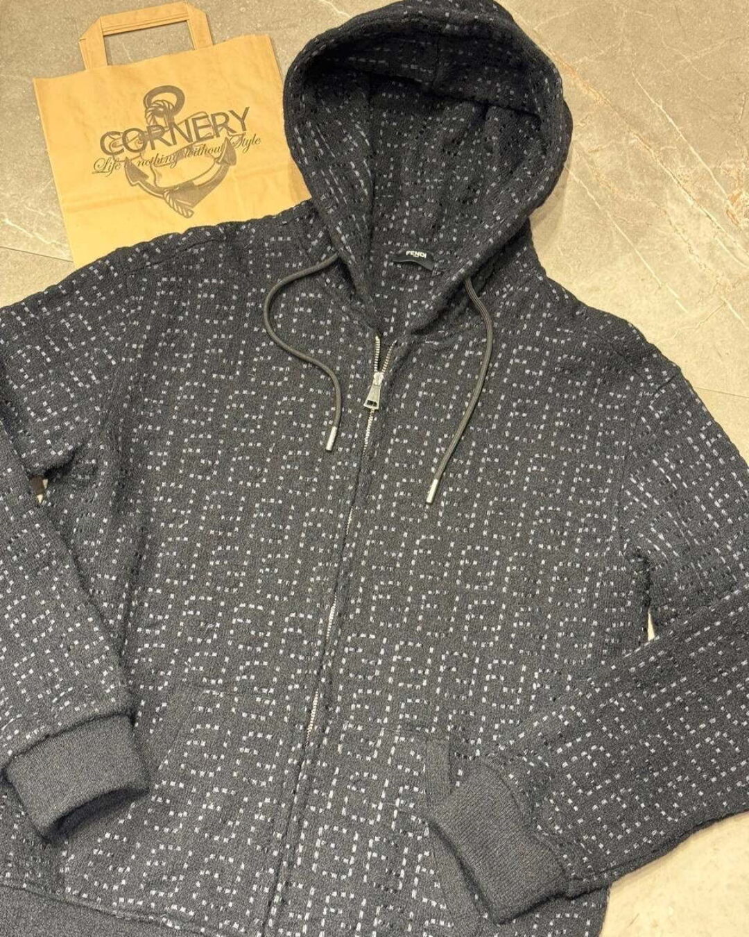 Zip-Худи Fendi — изображение 5