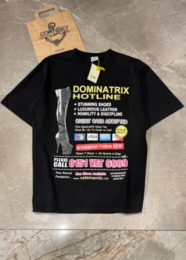 Футболка Vetements Dominatrix