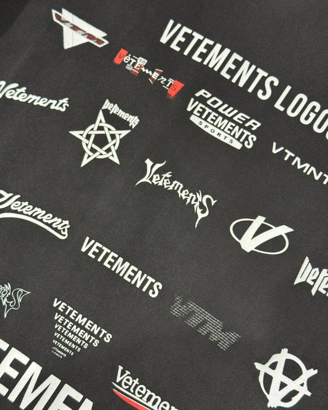 Футболка Vetements Logos — изображение 9