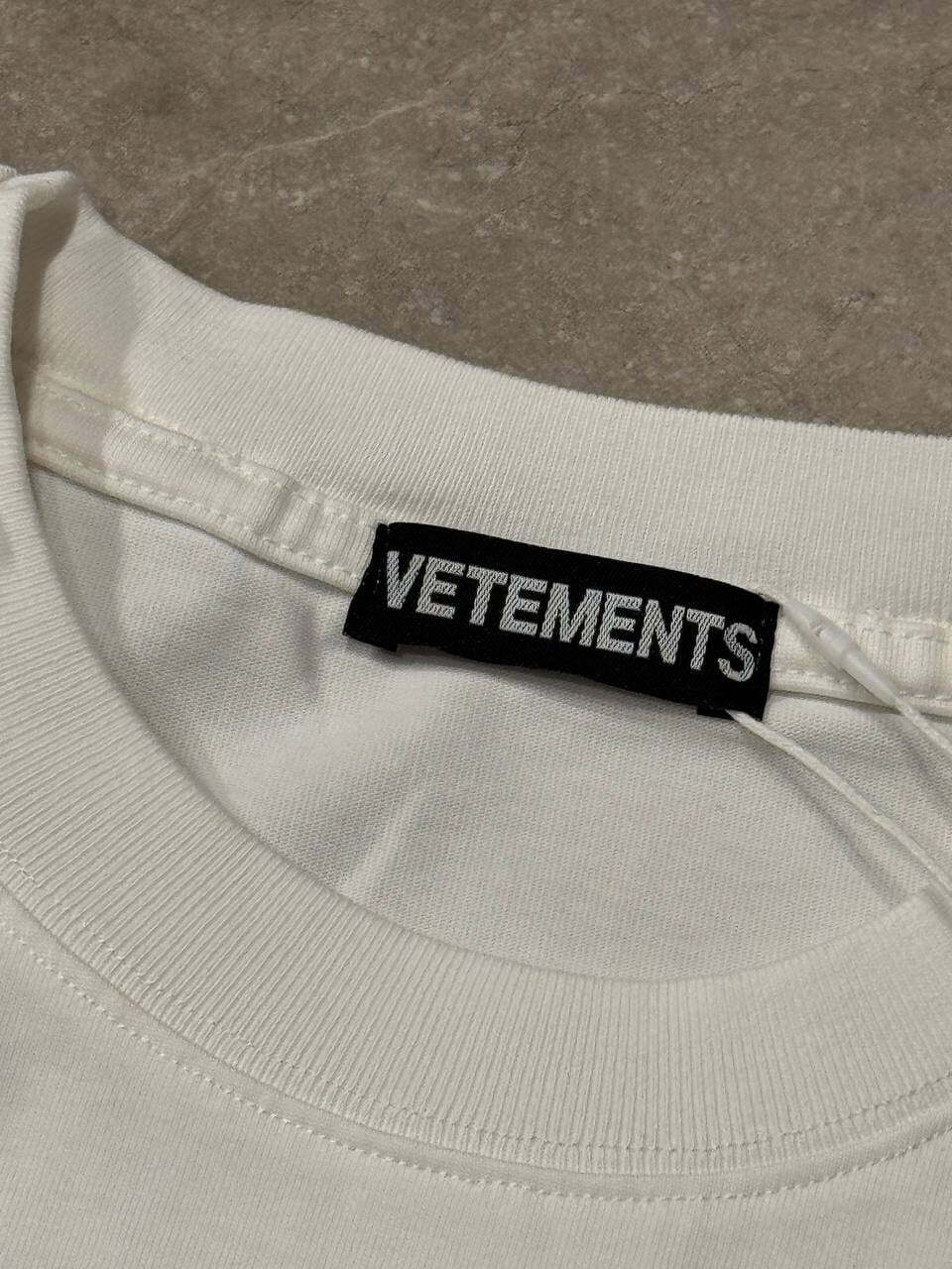 Футболка Vetements Logos — фото 8