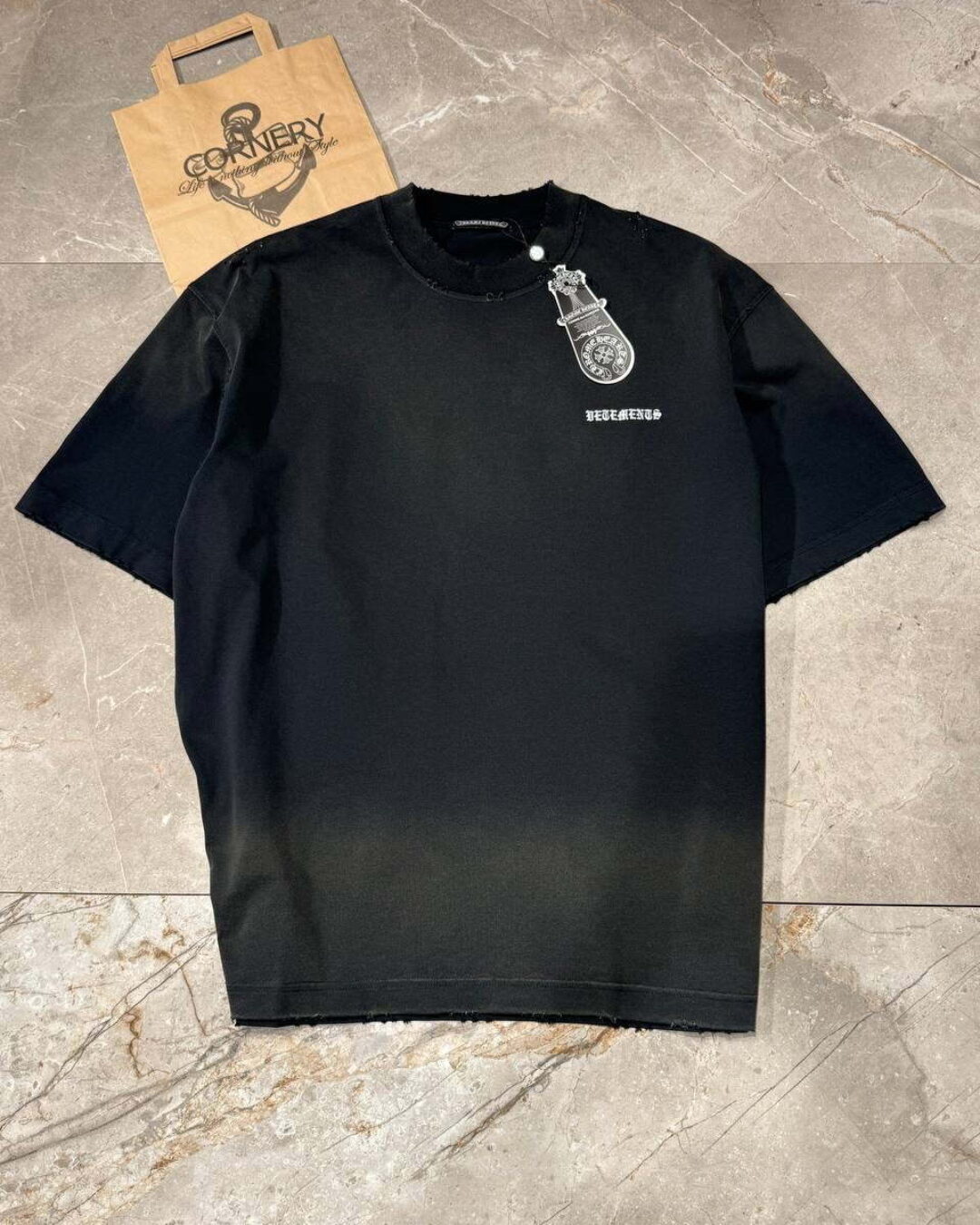 Футболка Vetements Chrome — изображение 3