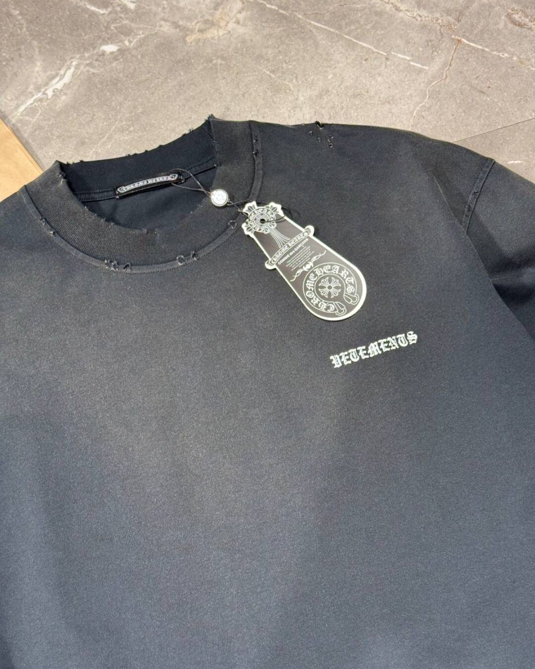 Футболка Vetements Chrome — изображение 5