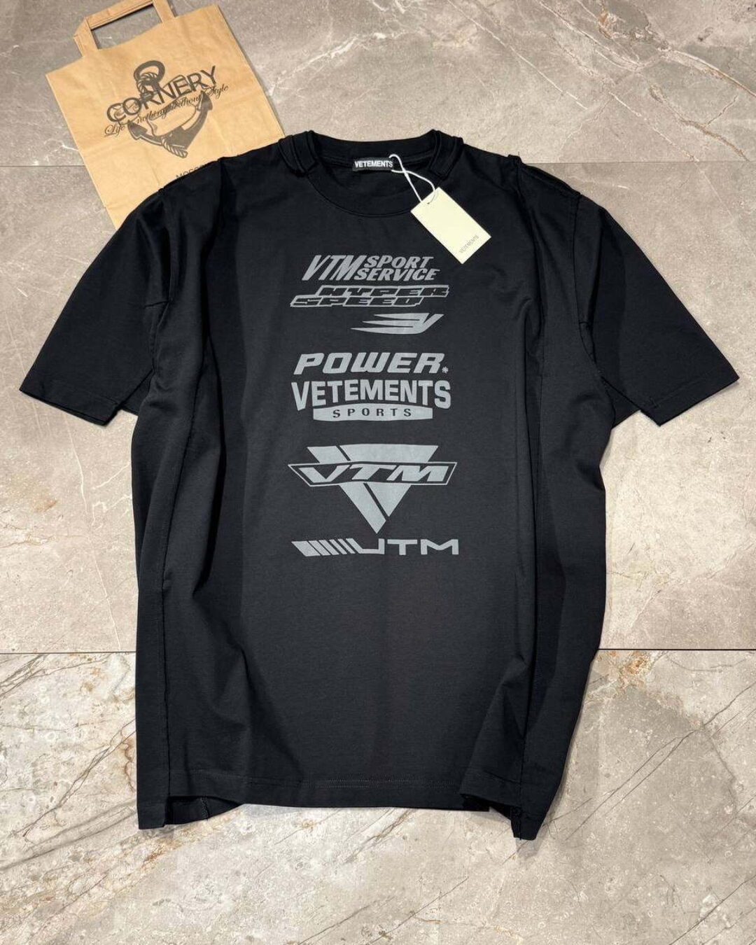 Футболка Vetements Logos — изображение 2