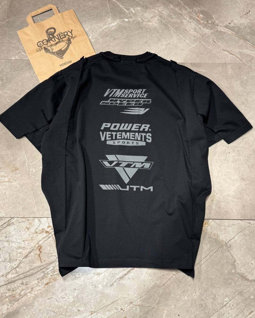Футболка Vetements Logos — изображение 3
