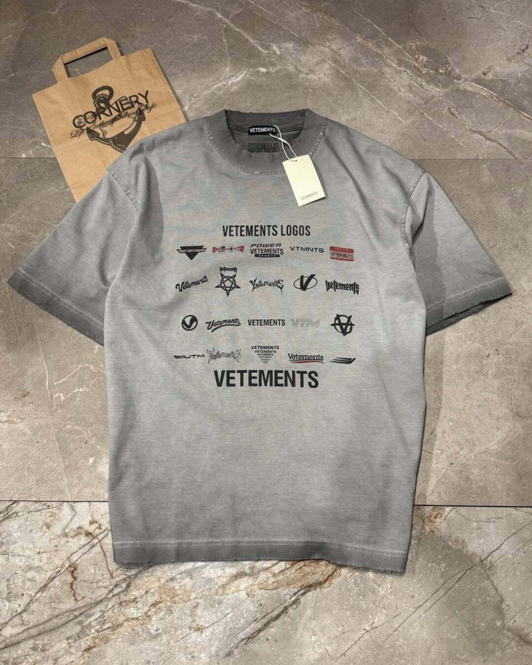 Футболка Vetements Logos — изображение 3