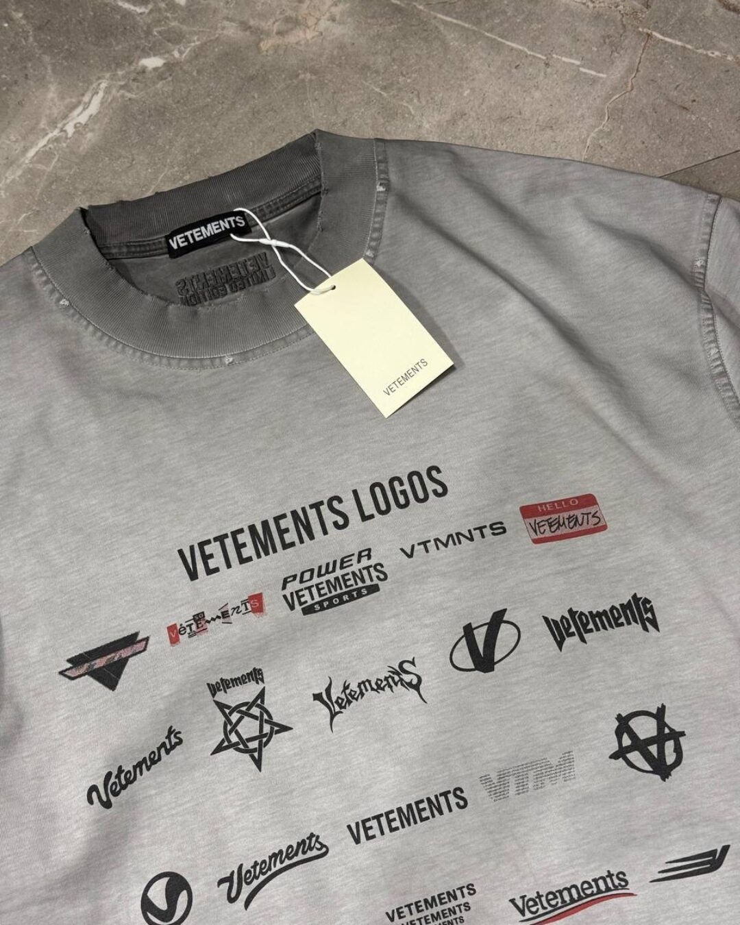 Футболка Vetements Logos — изображение 6