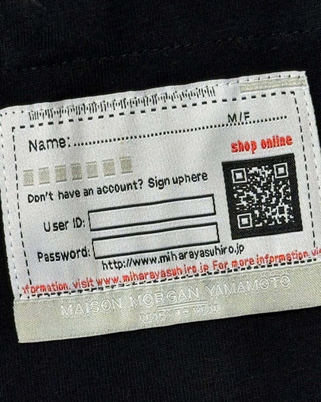 Футболка Maison Mihara — изображение 4