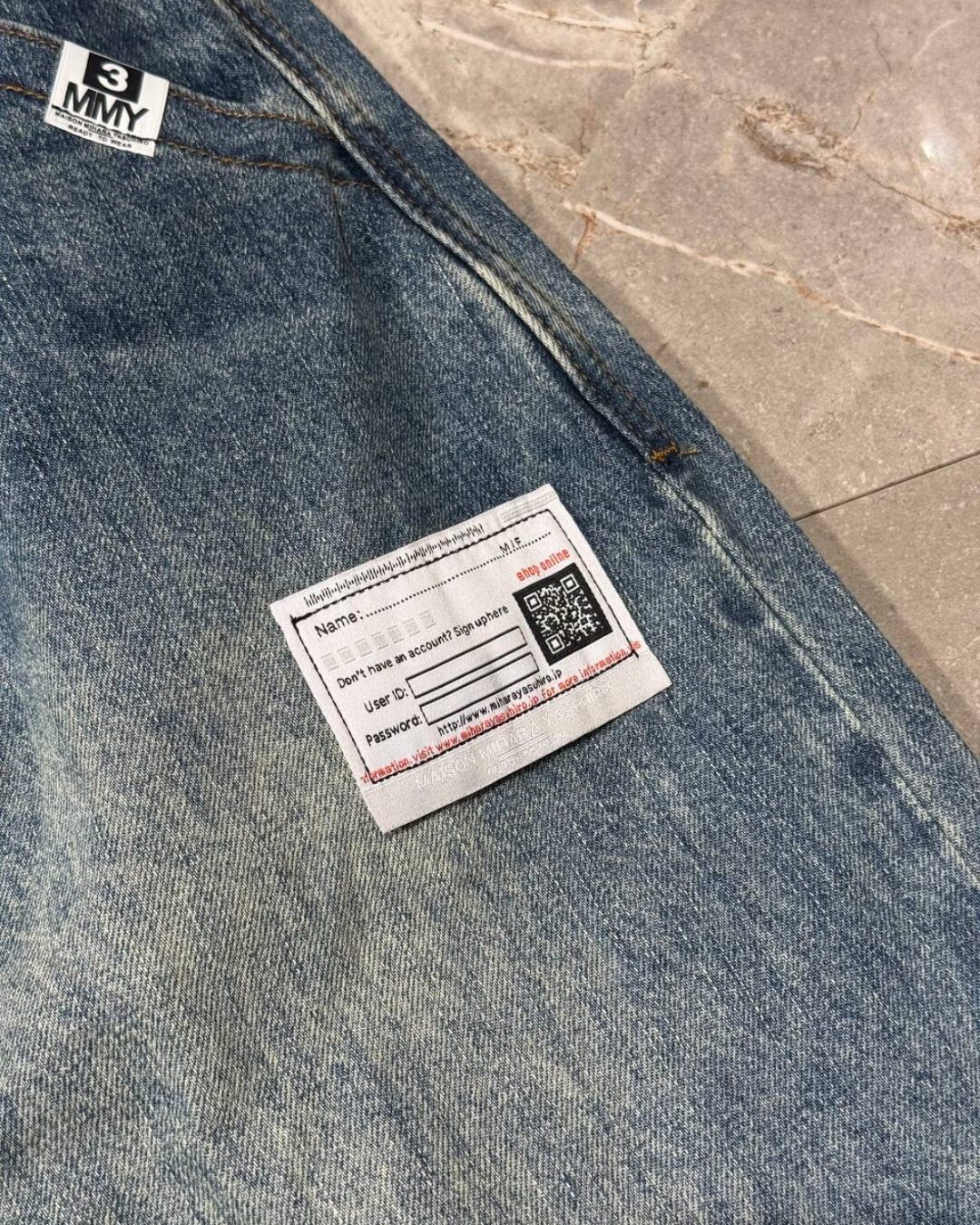 Джинсы Maison Mihara — изображение 7