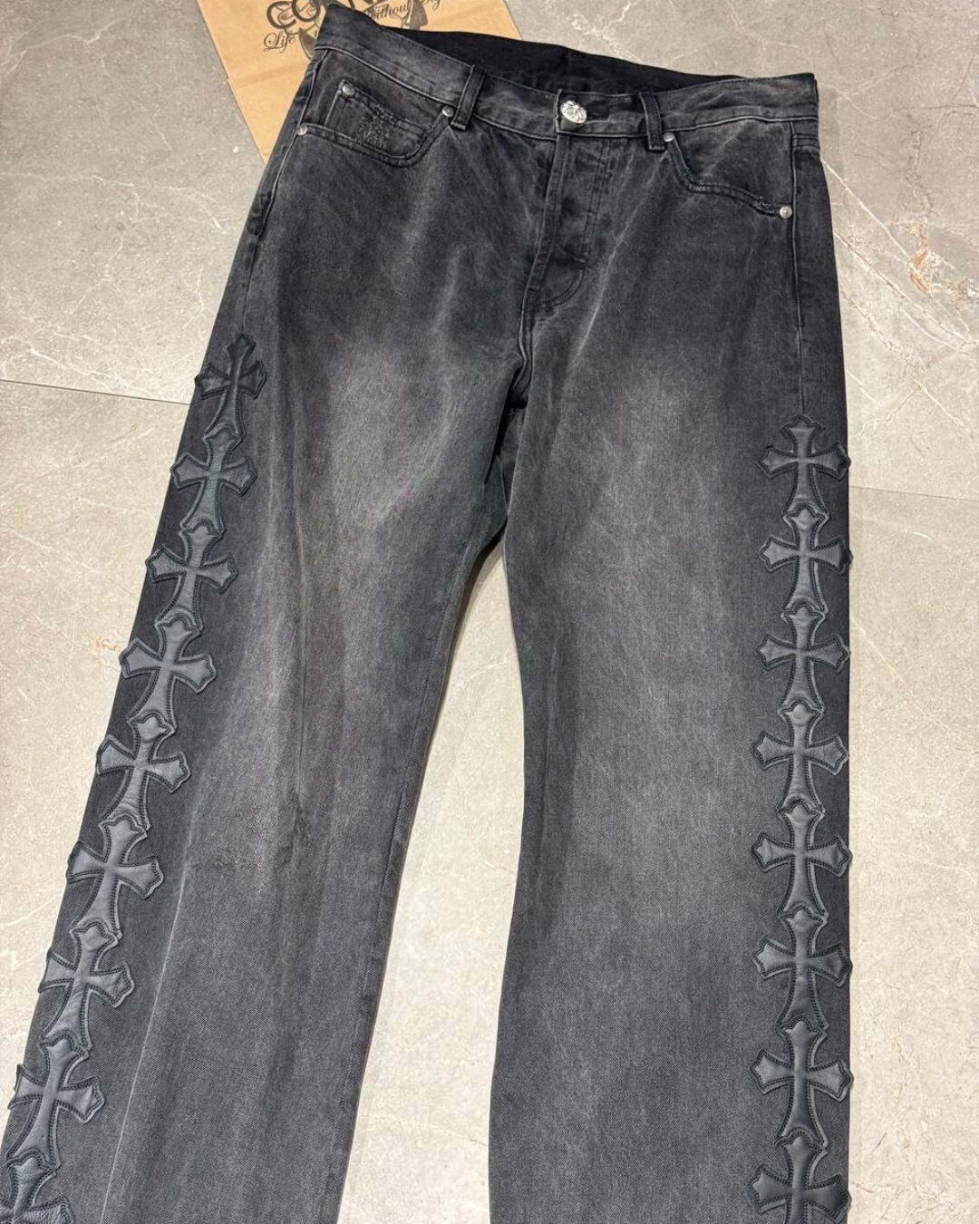 Джинсы Chrome Hearts — изображение 5