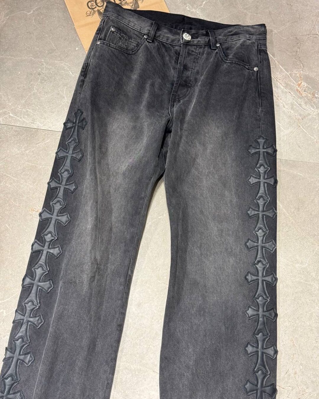 Джинсы Chrome Hearts — изображение 5