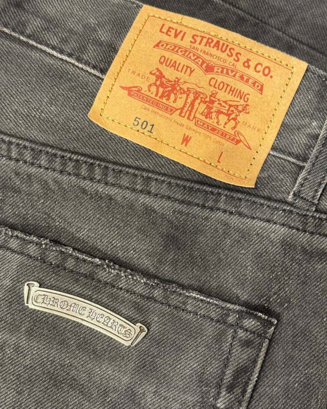 Джинсы Chrome Hearts — изображение 7