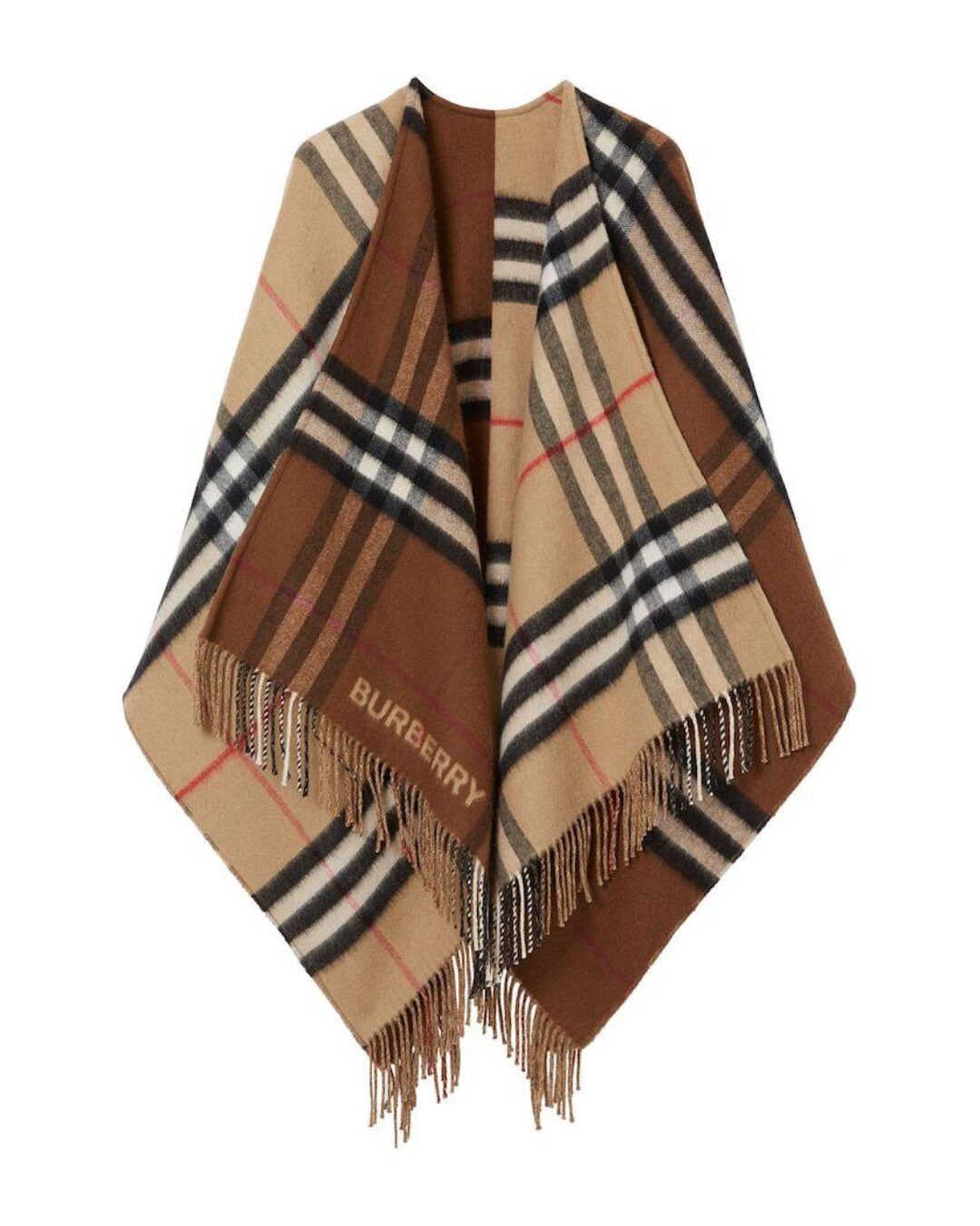 Шарф-пончо Burberry