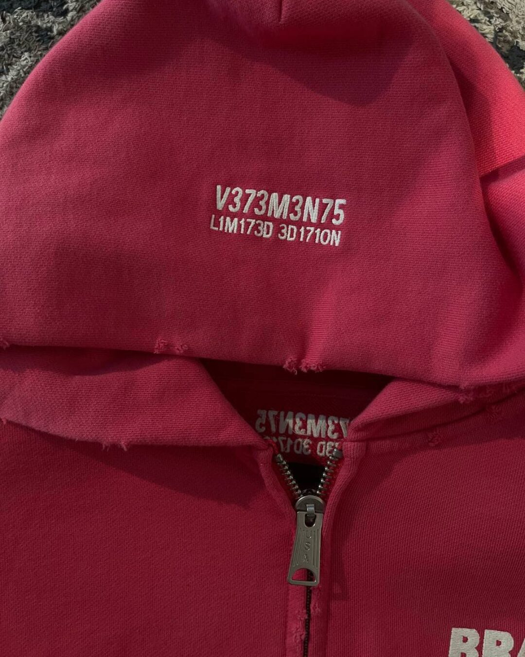Zip-Худи Vetements — изображение 4
