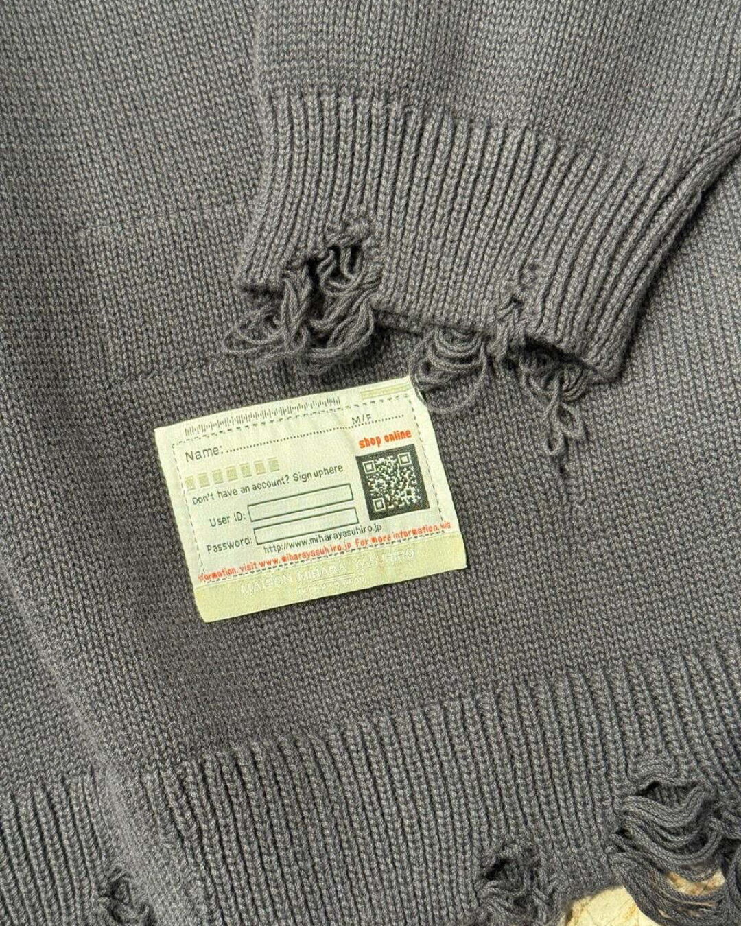 Свитер Maison Mihara — изображение 6