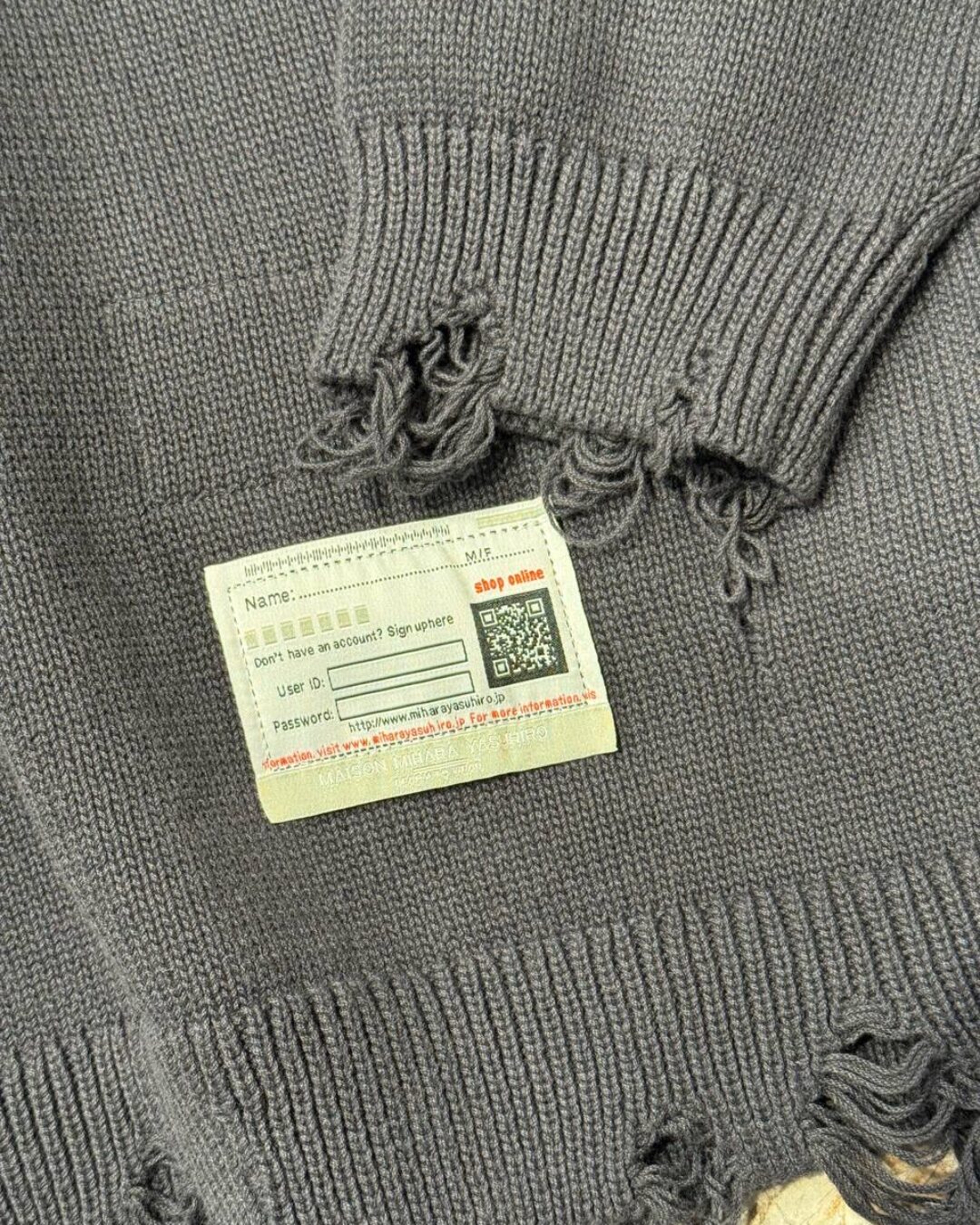 Свитер Maison Mihara — изображение 6