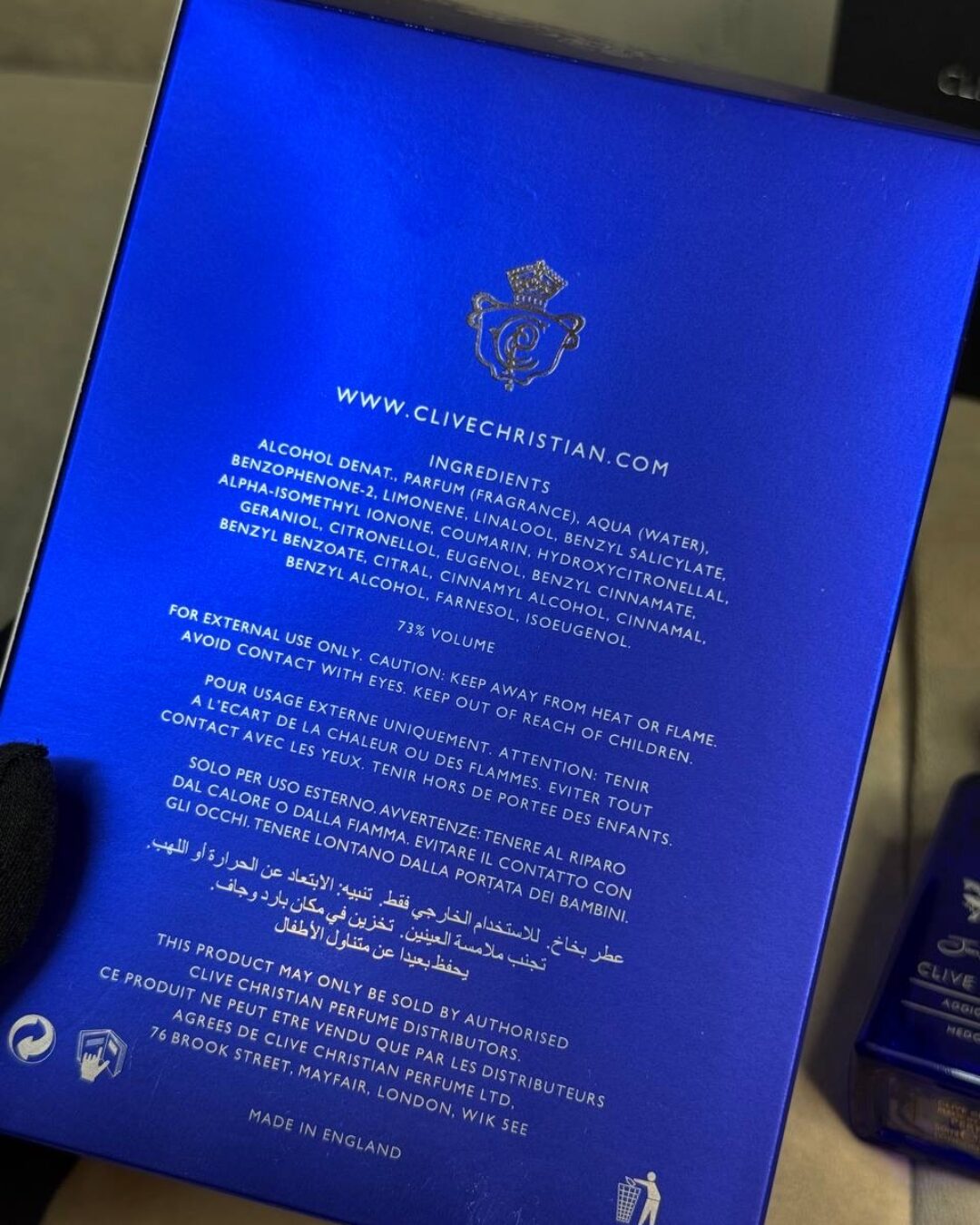 Парфюм Clive Cristian Addictive Arts Hedonistic — изображение 9