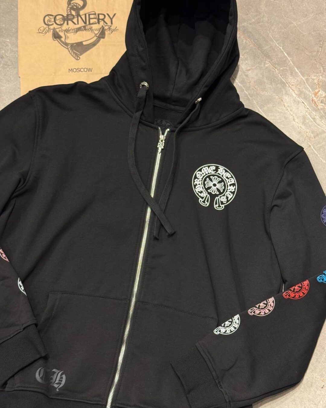 Zip-Худи Chrome Hearts — изображение 3