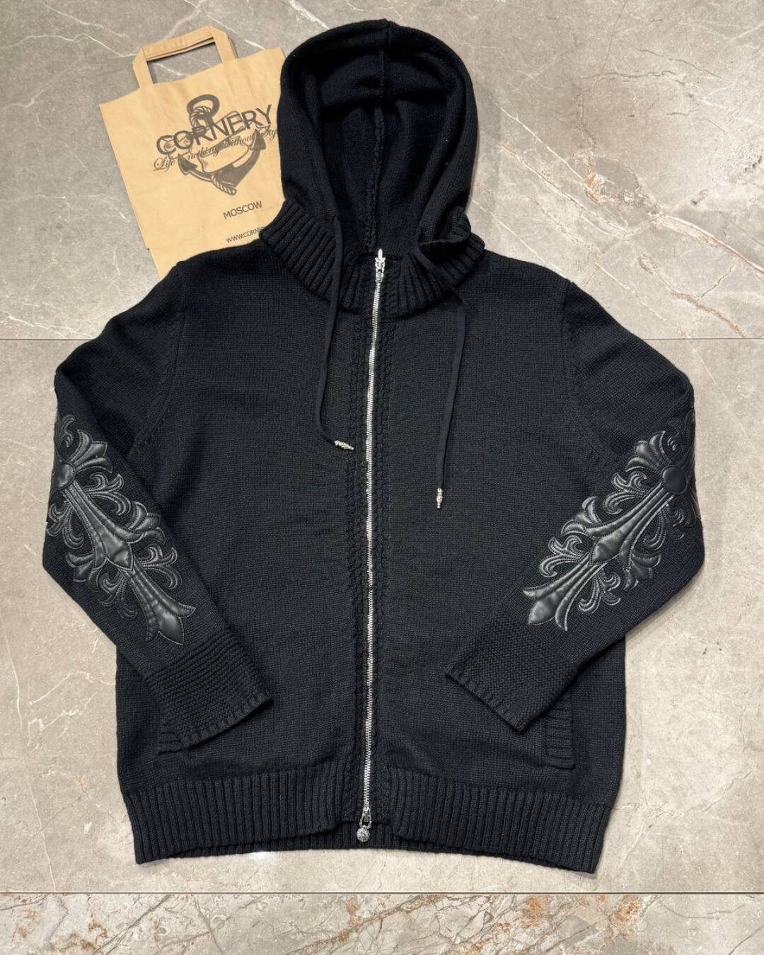 Zip-Худи Chrome Hearts — изображение 4