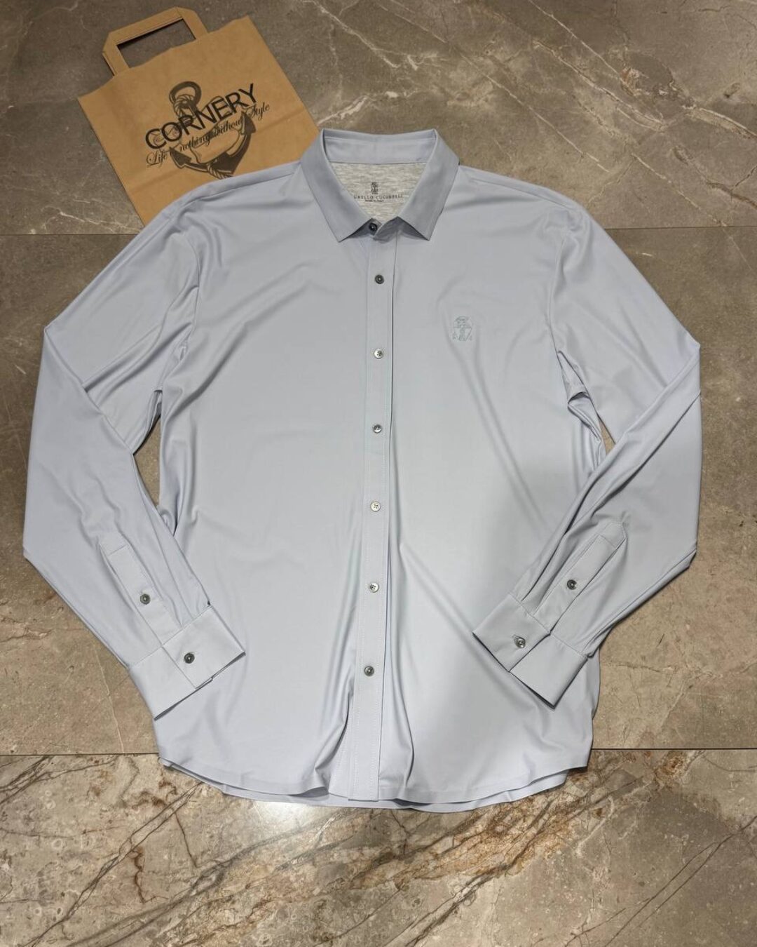 Рубашка Brunello Cucinelli — изображение 2