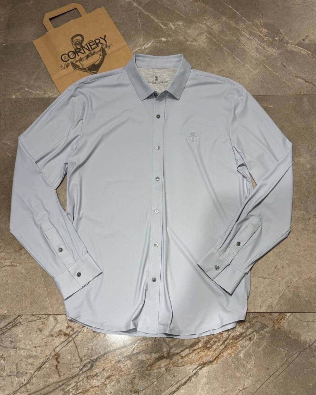 Рубашка Brunello Cucinelli — изображение 2