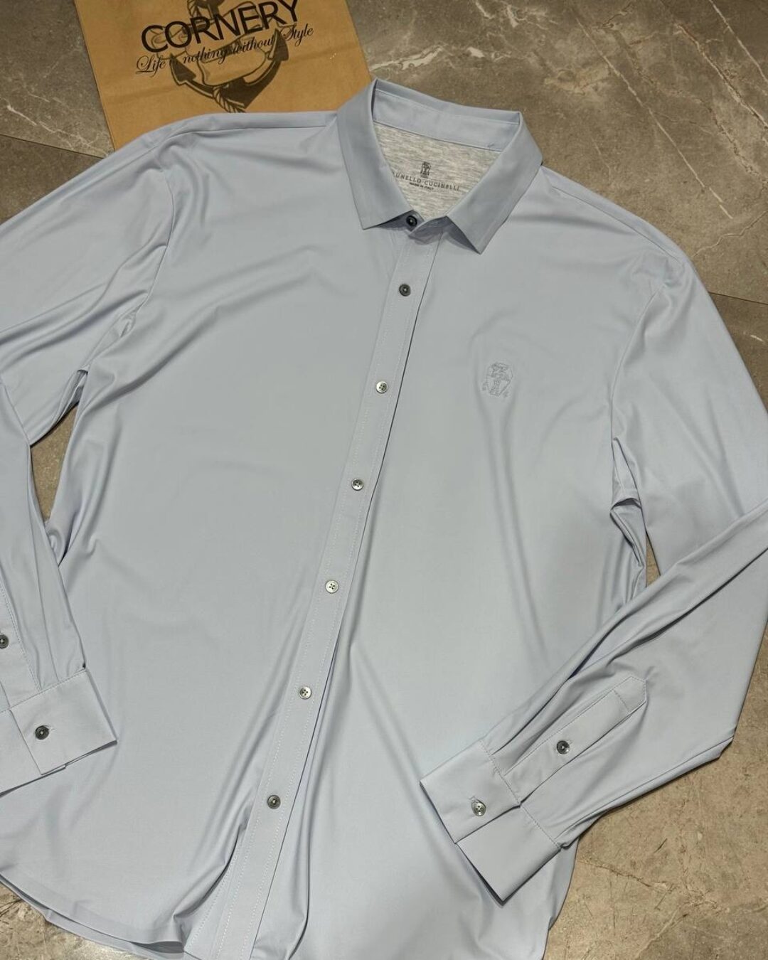 Рубашка Brunello Cucinelli — изображение 6