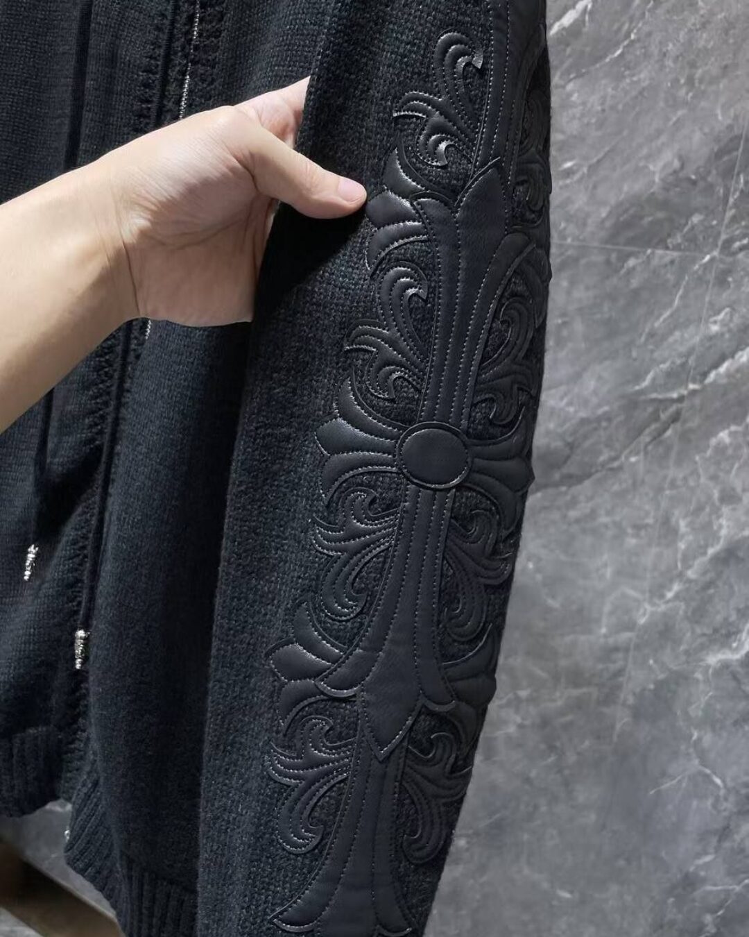 Zip-Худи Chrome Hearts — изображение 3