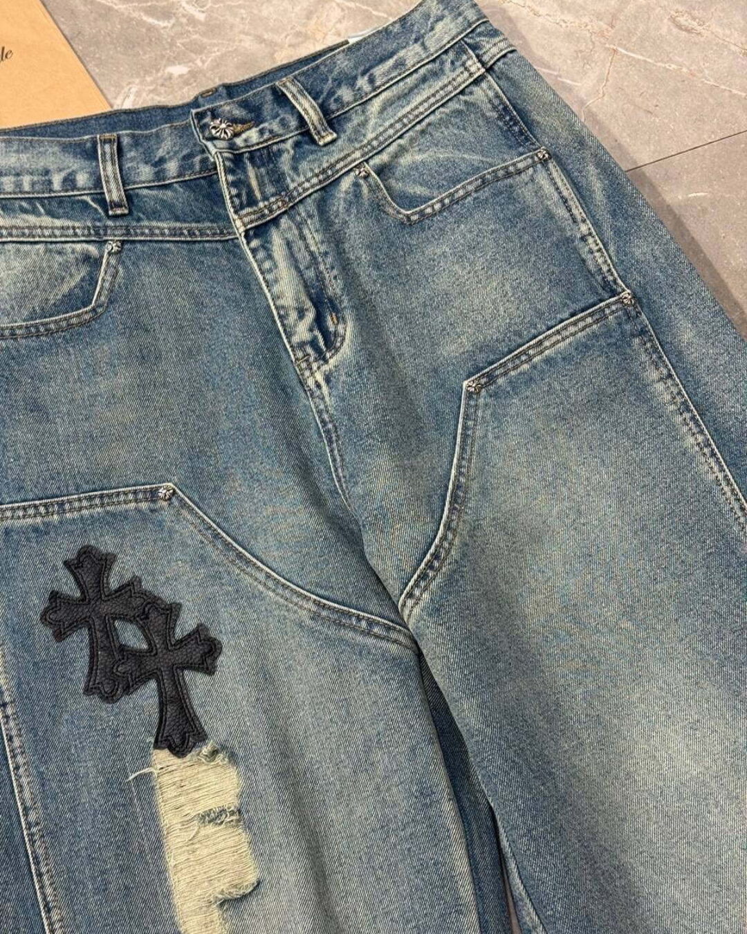 Джинсы Chrome Hearts — изображение 6