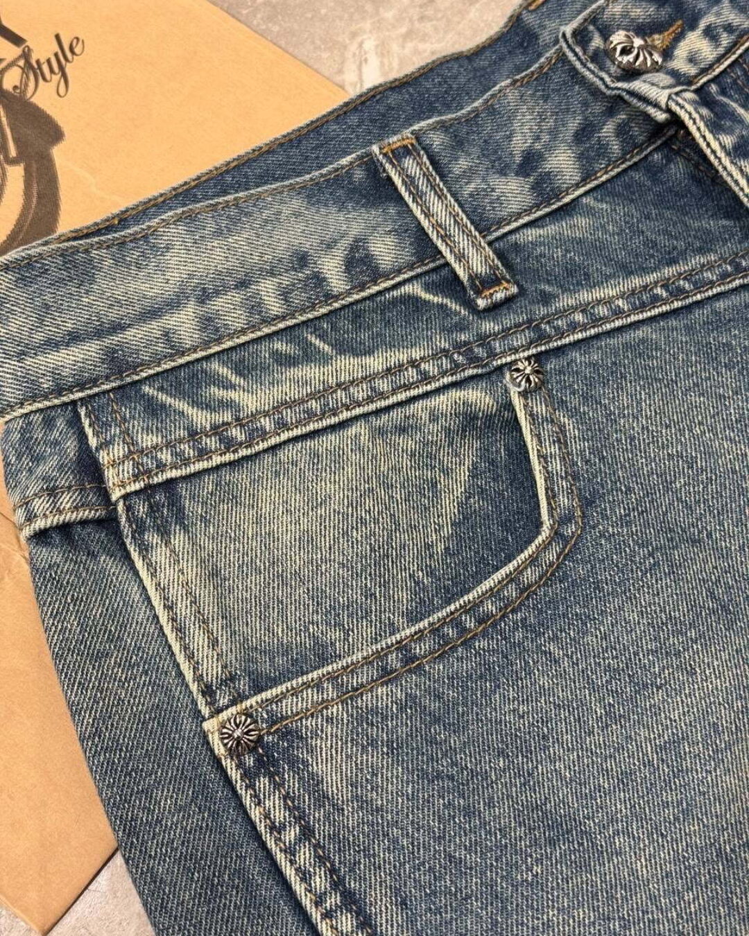 Джинсы Chrome Hearts — изображение 7