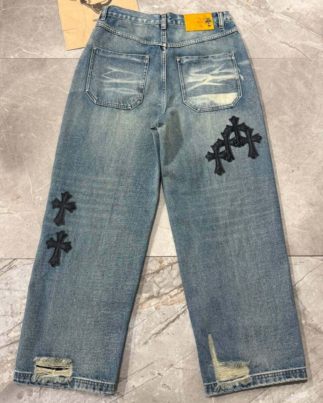 Джинсы Chrome Hearts — изображение 5