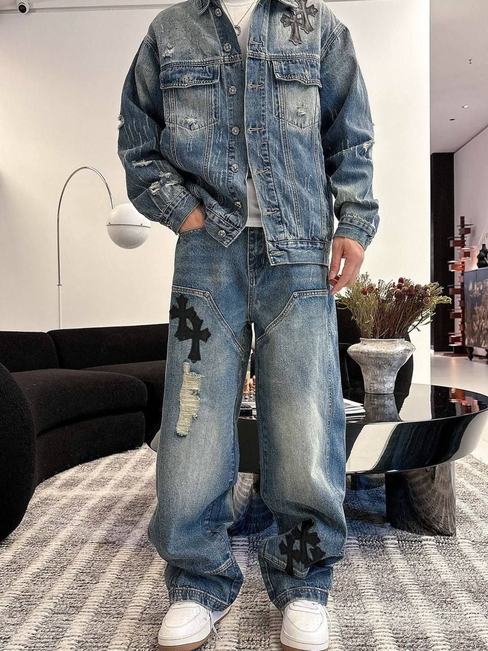 Джинсы Chrome Hearts