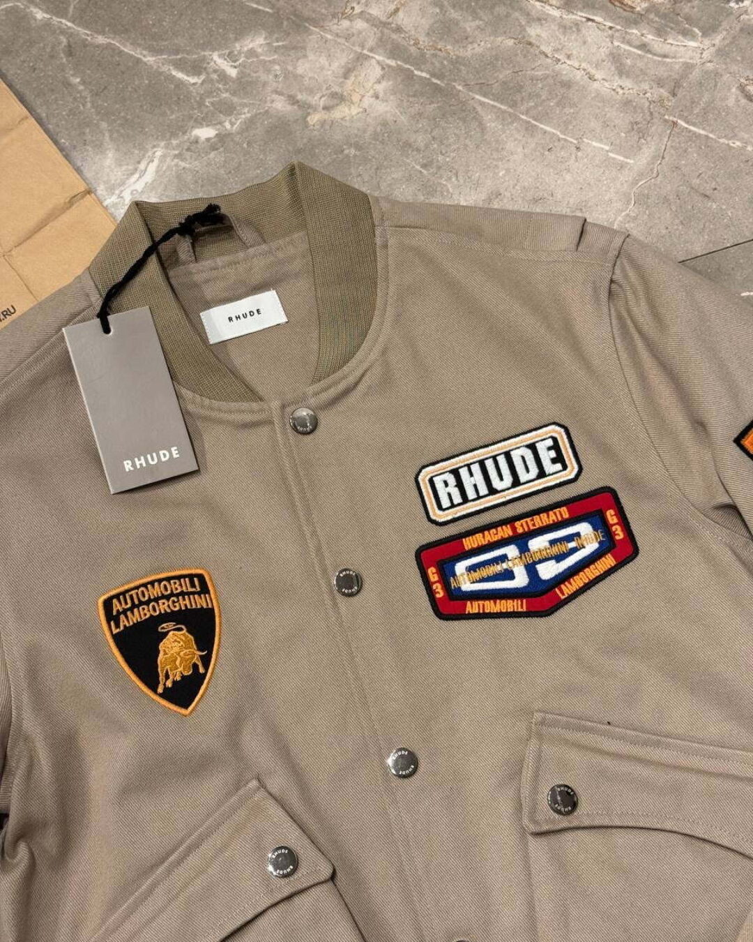 Бомбер Rhude x Lamborghini — изображение 4