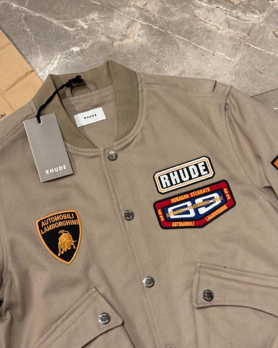 Бомбер Rhude x Lamborghini — изображение 4