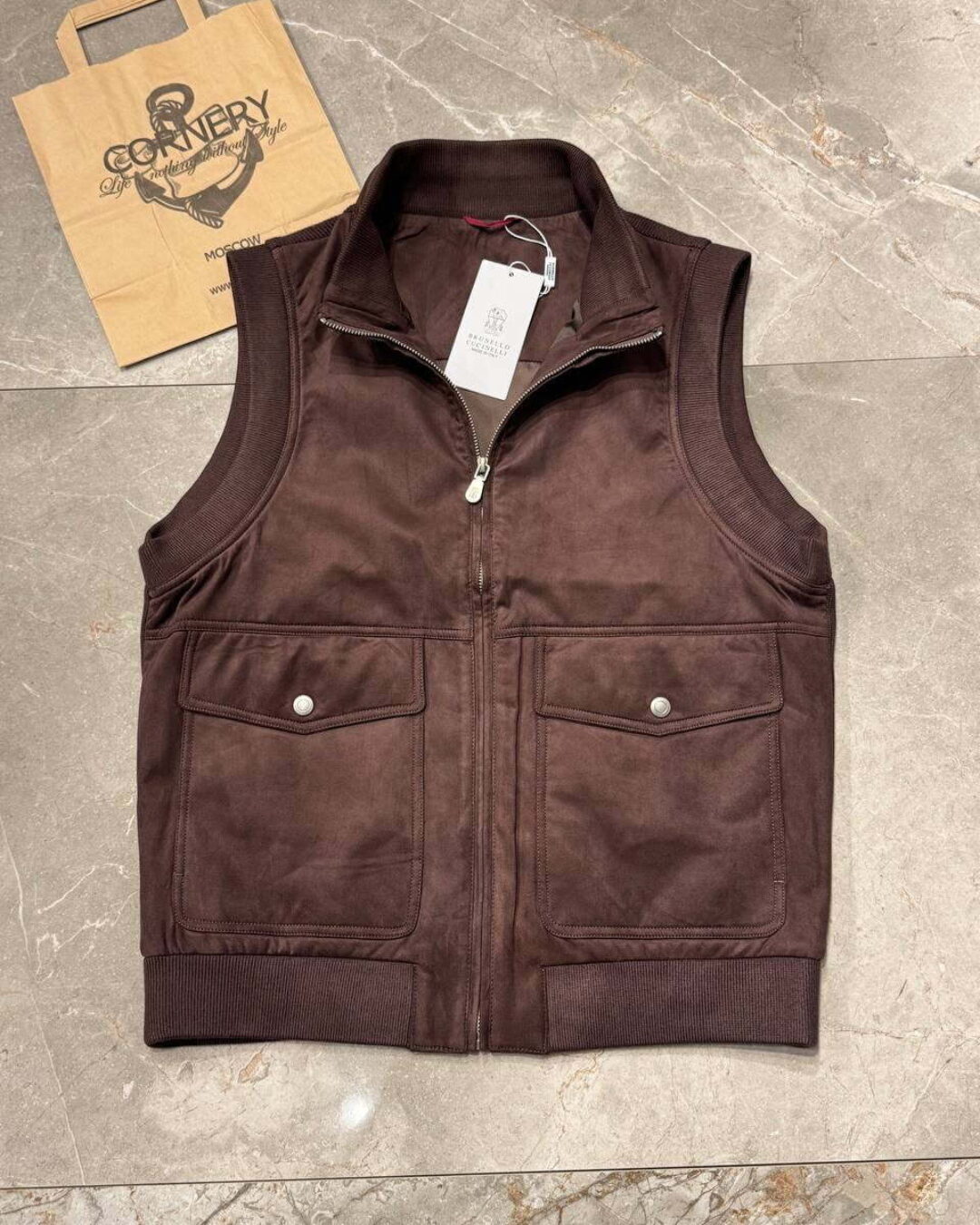 Жилет Brunello Cucinelli — изображение 2