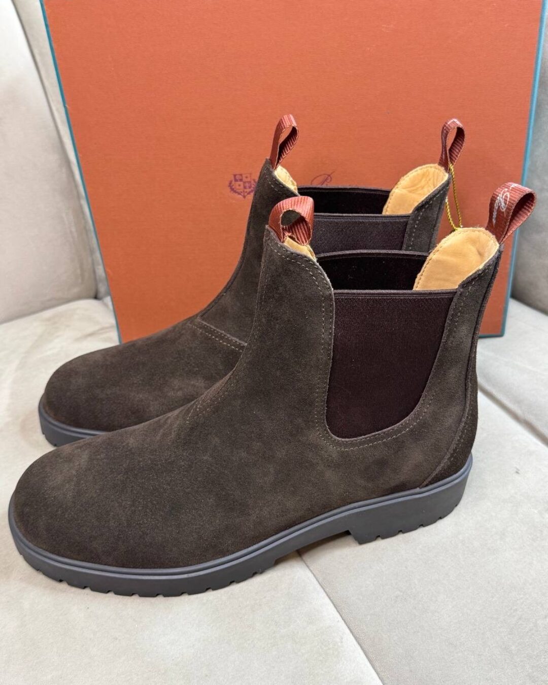 Ботинки Loro Piana Open Walk Brown — изображение 5