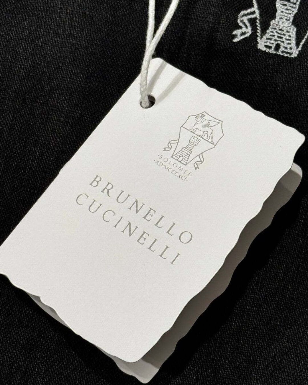 Льняная рубашка Brunello Cucinelli — изображение 7