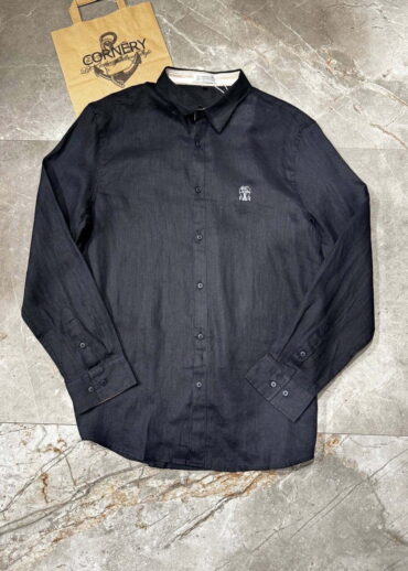 Льняная рубашка Brunello Cucinelli