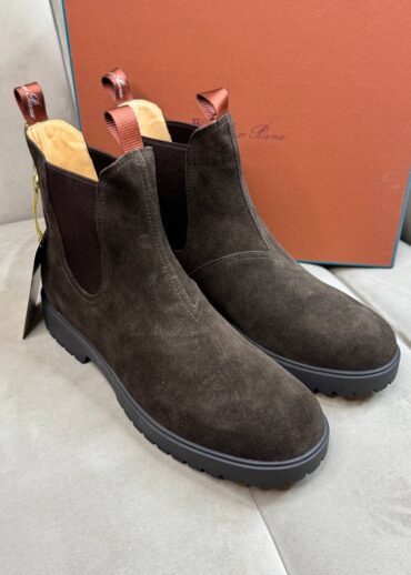 Ботинки Loro Piana Open Walk Brown