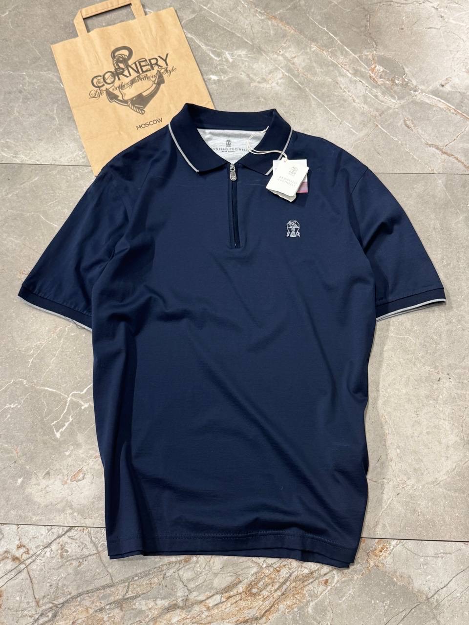 Поло Brunello Cucinelli — фото 1