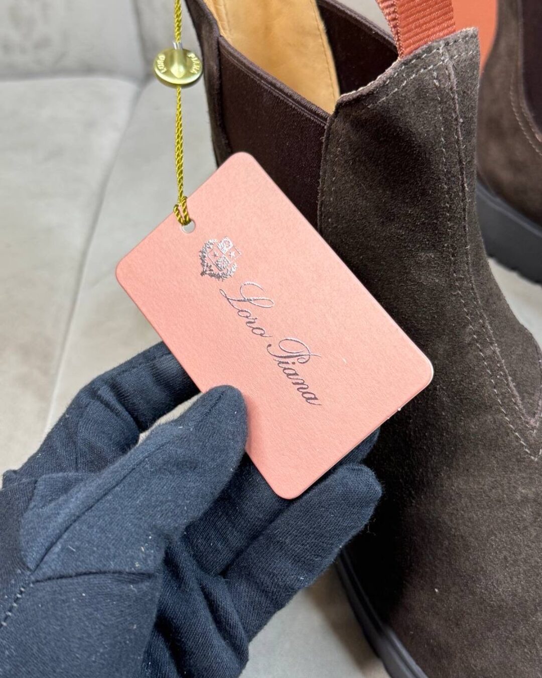 Ботинки Loro Piana Open Walk Brown — изображение 9