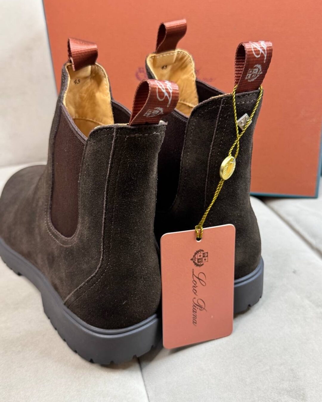 Ботинки Loro Piana Open Walk Brown — изображение 4