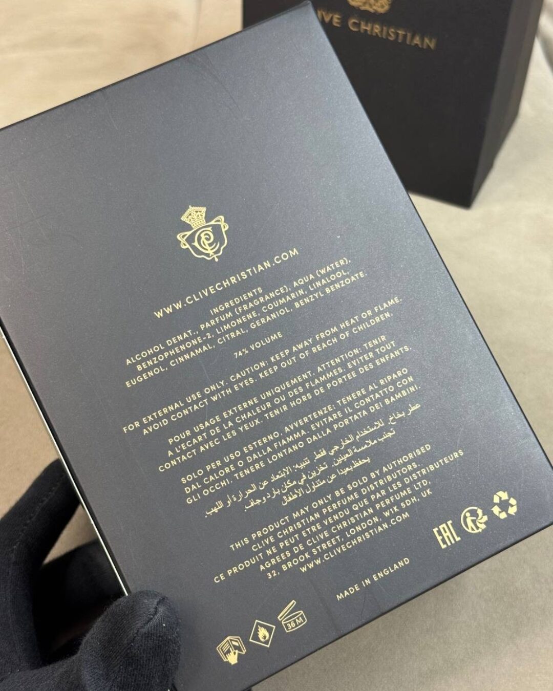 Парфюм Clive Cristian Noble XXI Blonde Amber — изображение 7