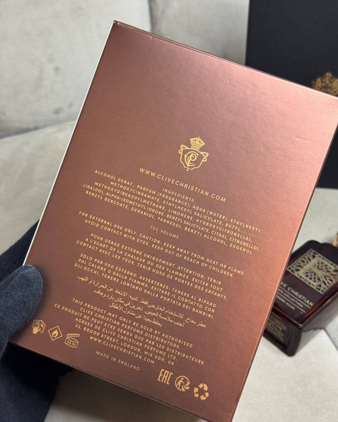 Парфюм Clive Christian Private Collection E Cashmere Musk — изображение 7