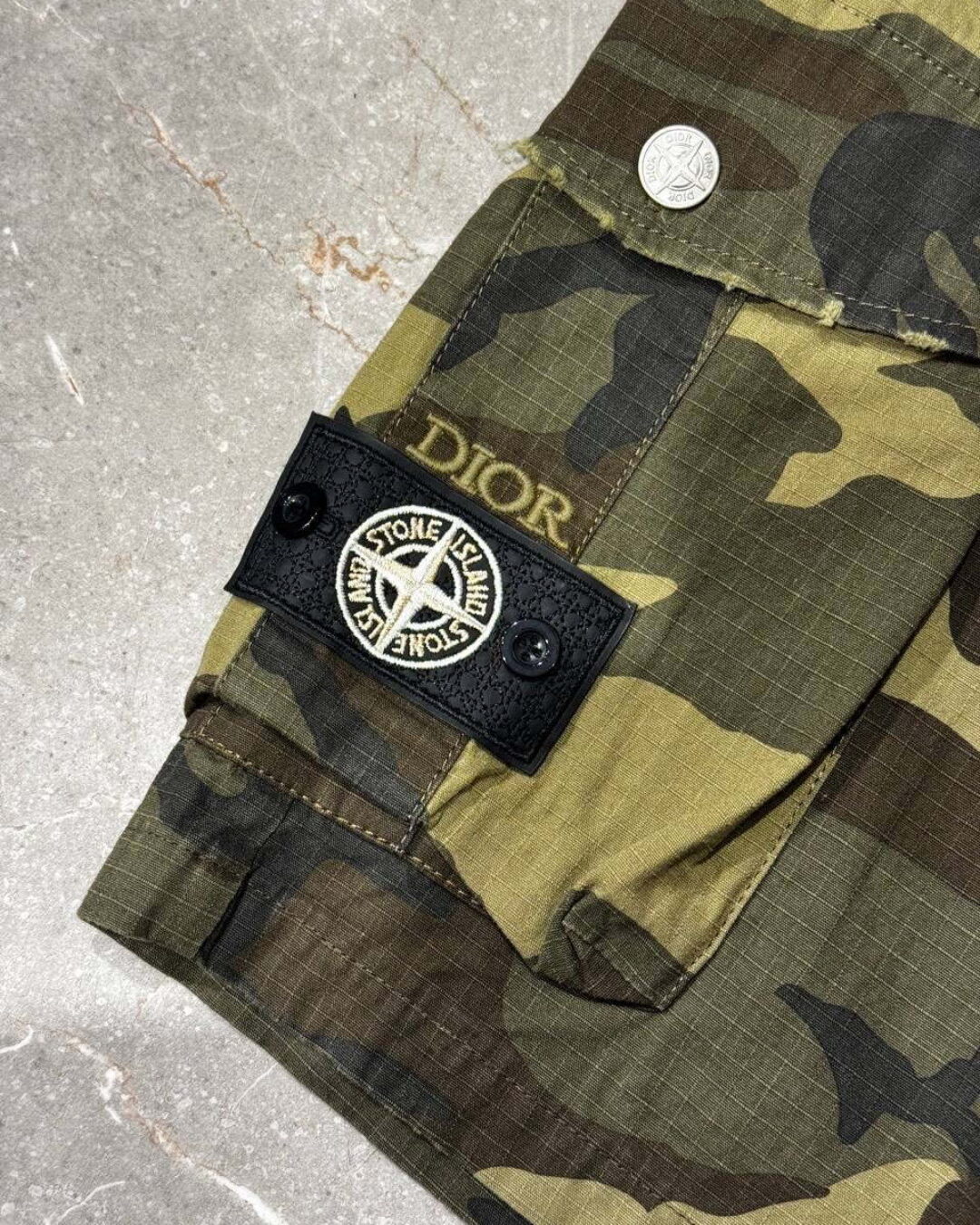 Шорты Dior x Stone Island — изображение 6