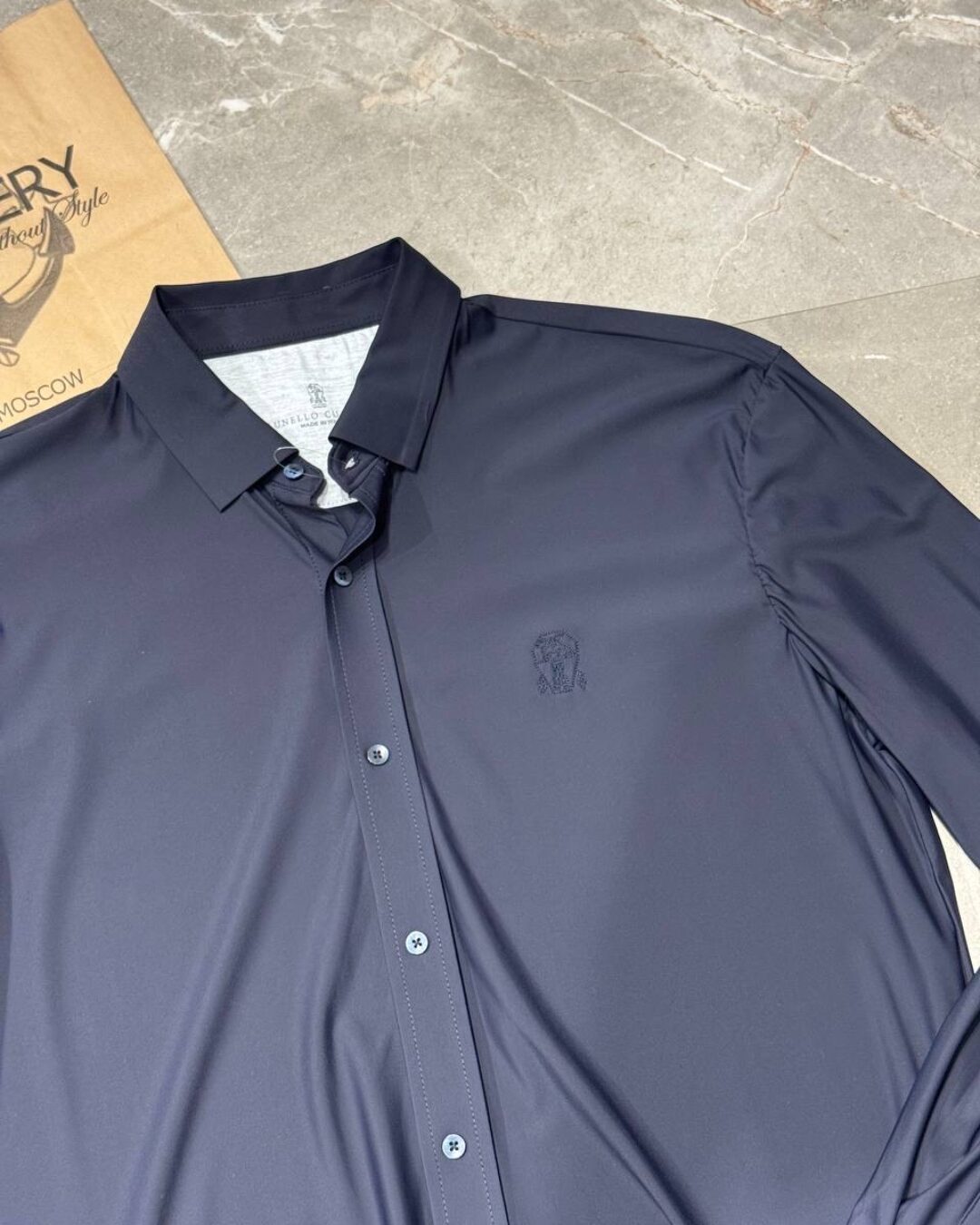 Рубашка Brunello Cucinelli — изображение 3