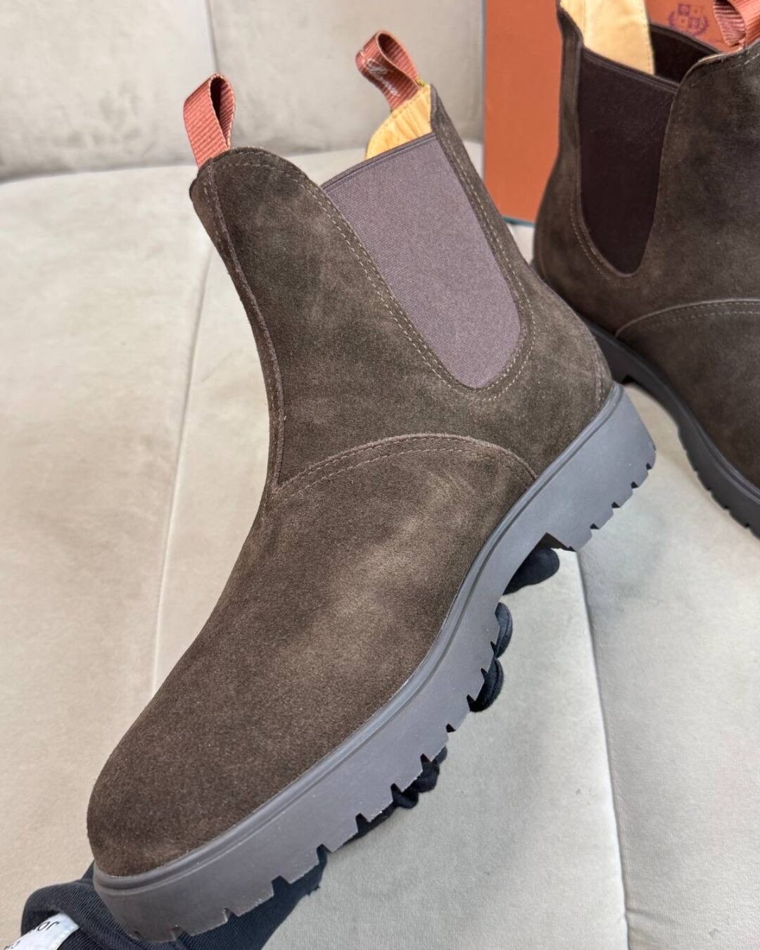 Ботинки Loro Piana Open Walk Brown — изображение 6