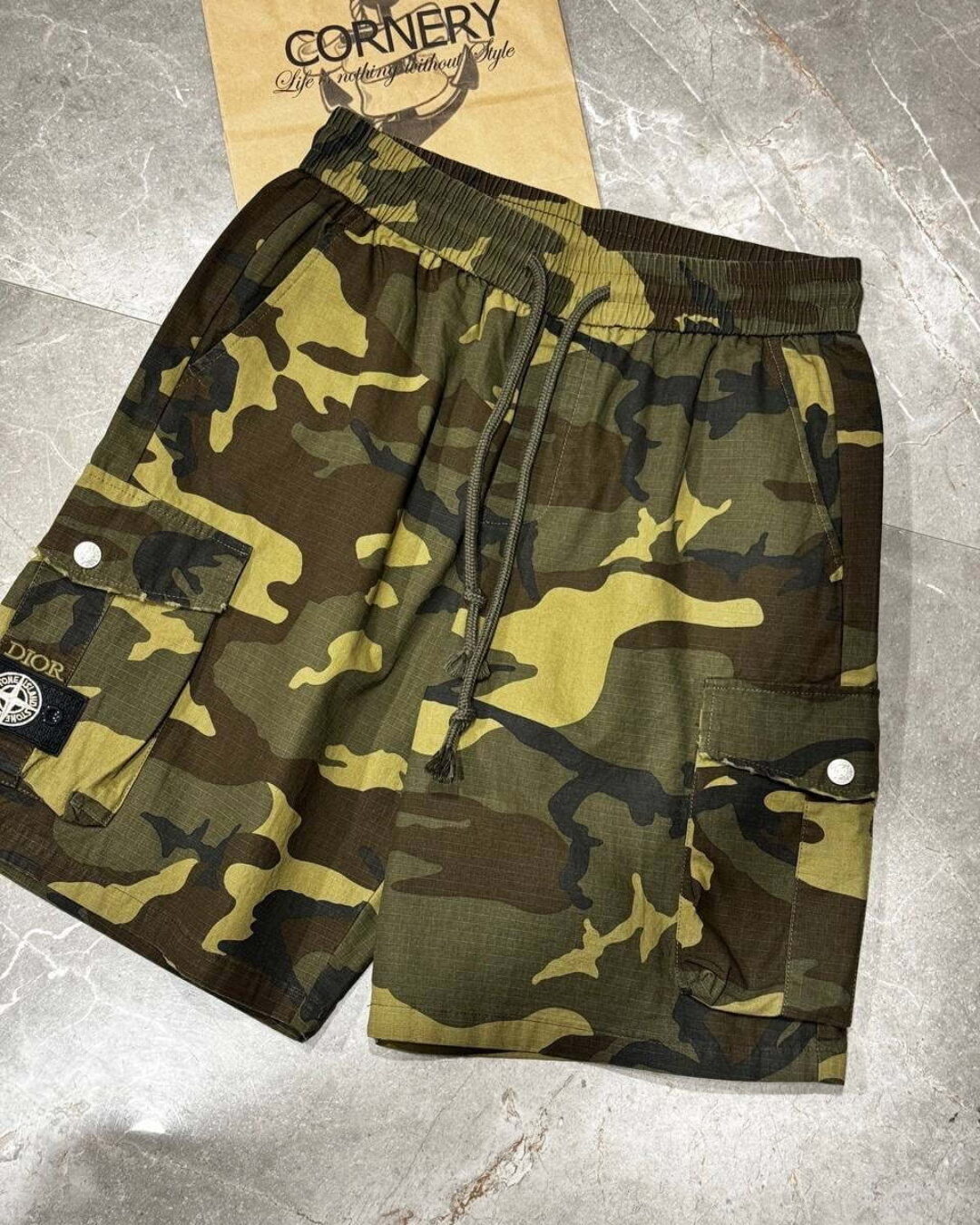 Шорты Dior x Stone Island — изображение 3